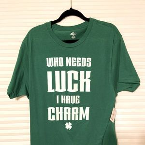 Funny novelty, St. Patrick’s Day T-shirt still with tags (large US)